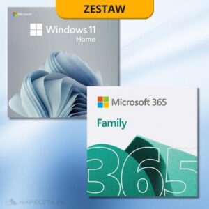 PAKIET Windows 11 Home + Microsoft 365 Family