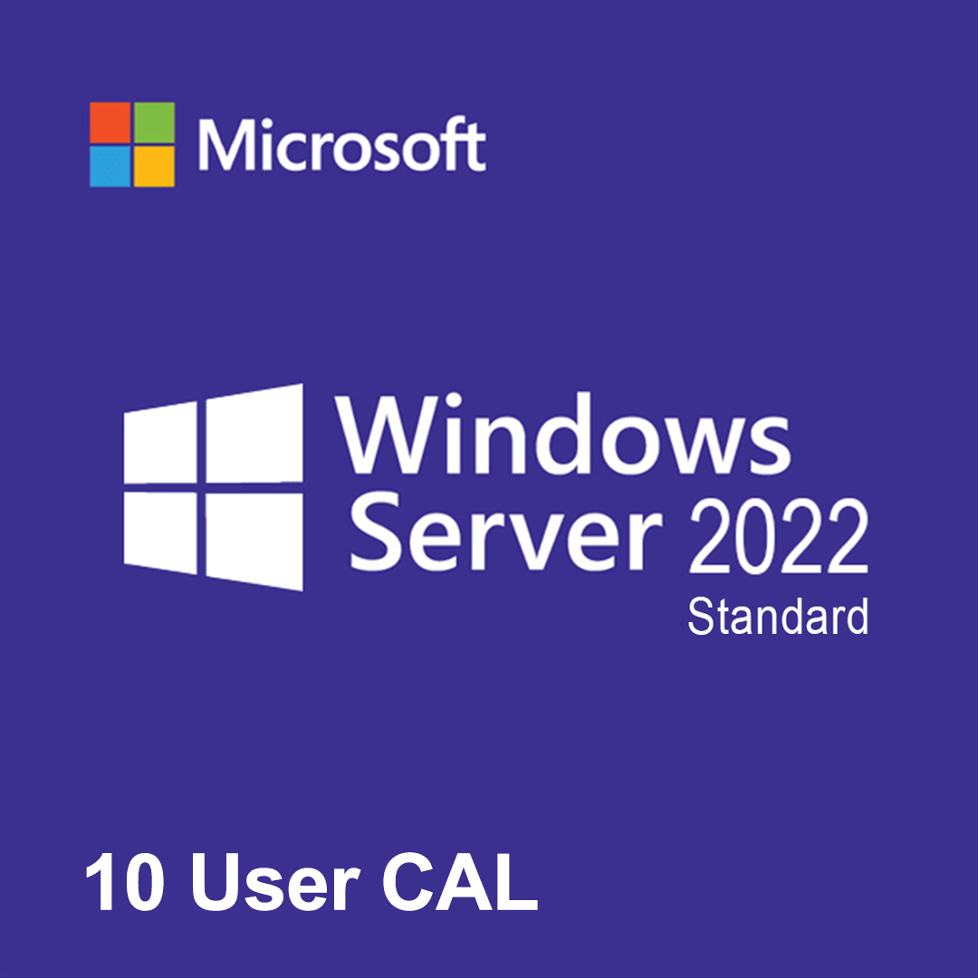 Windows Server Standard 2022 10 CAL User Na Peceta.pl