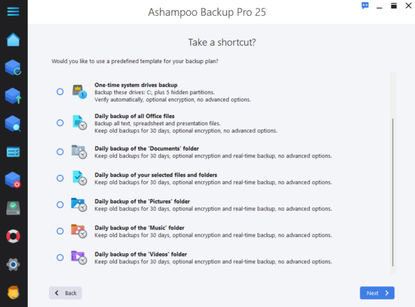 Ashampoo Backup Pro 25